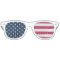 Official Colours USA Flag Party Glasses