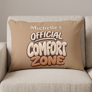 Official Comfort Zone Funny Decorative Cushion