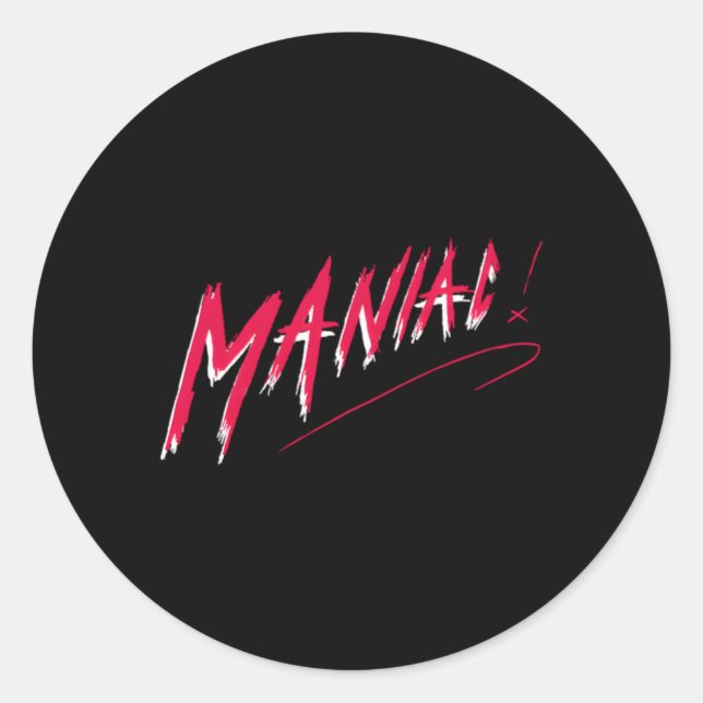 Official Conan Grey Iac Classic Round Sticker (Front)