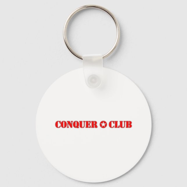 Official Conquer Club Key Ring (Front)