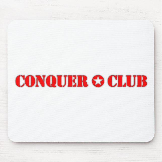 Official Conquer Club Mouse Mat (Front)
