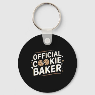 Official Cookie Ker Christmas Costume Mum Xmas Key Ring