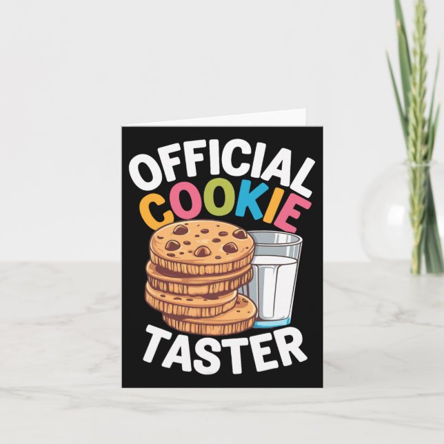 Official Cookie Taster  Card (Front)