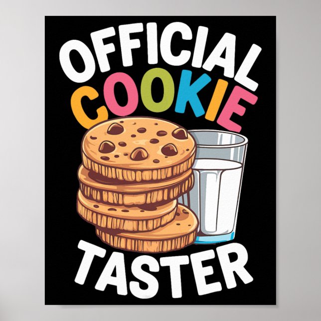 Official Cookie Taster  Poster (Front)