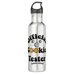 Official Cookie Tester Cookie Lovers Christmas 710 Ml Water Bottle