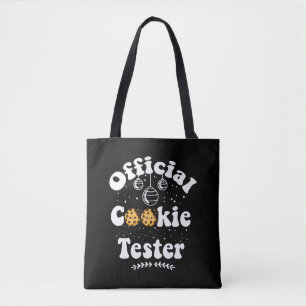 Official Cookie Tester Cookie Lovers Christmas Tote Bag