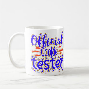 OFFICIAL COOKIE TESTER funny cookie party gift     Coffee Mug