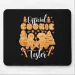 Official Cookie Tester Gingerbread Christmas Bakin Mouse Mat<br><div class="desc">This is a great gift for your family,  friends during Hanukkah holiday. They will be happy to receive this gift from you during Hanukkah holiday.</div>
