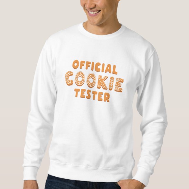 Official Cookie Tester Sweatshirt (Front)