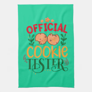 Official Cookie Tester Tea Towel