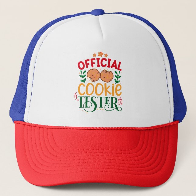 Official Cookie Tester Trucker Hat (Front)