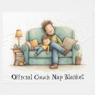 Official Couch Nap Blanket –Cosy Father’s Day Gift