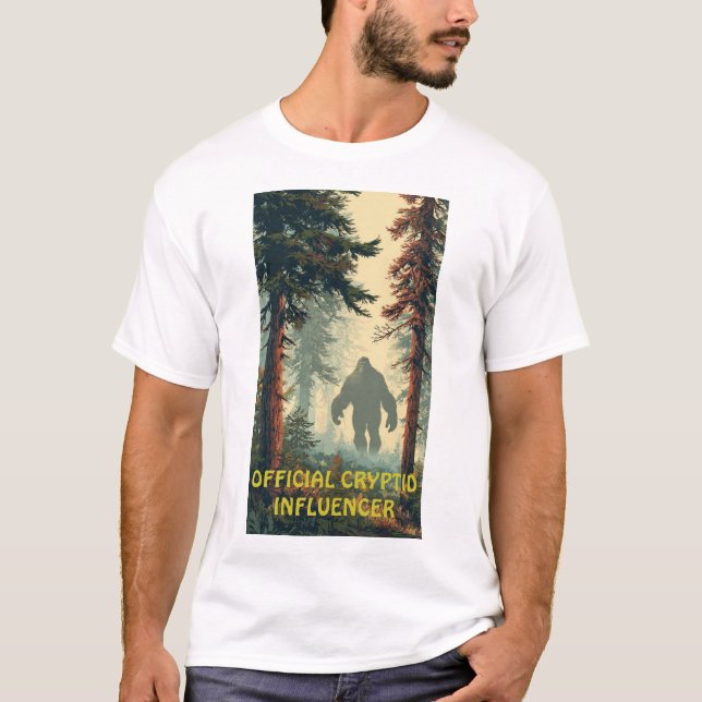 OFFICIAL CRYPTID INFLUENCER T-Shirt (Front)