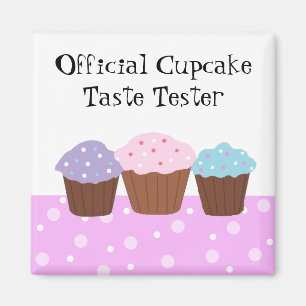 Official Cupcake Taste Tester Magnet