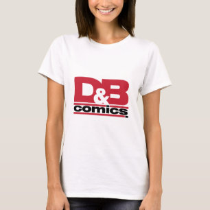 Official D&B Comics Logo Apparel T-Shirt