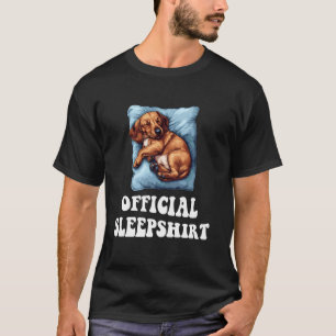 Official Dachshund Sleepshirt Dog Lover Nightgown  T-Shirt