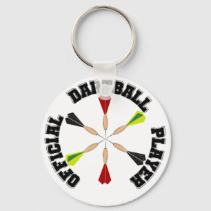 Official Dartball Player Key Ring