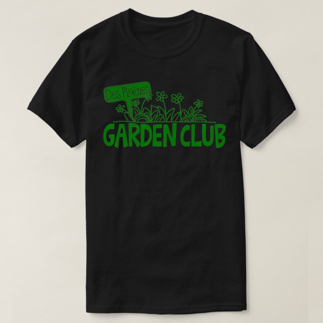 Official Des Plaines Garden Club  T-Shirt (Design Front)