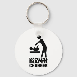 Official Diaper Changer Key Ring