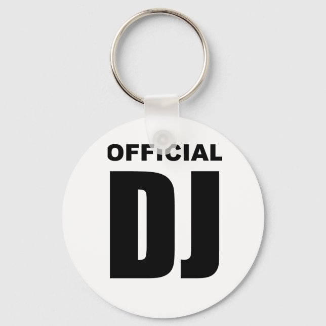 Official DJ Key Ring (Front)