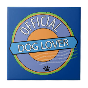 Official Dog Lover Tile