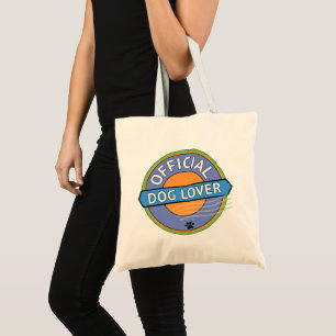 Official Dog Lover Tote Bag