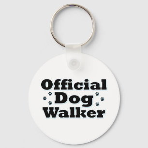Official Dog Walker Key Ring