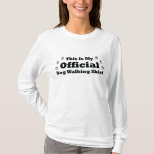 Official Dog Walker T-Shirt