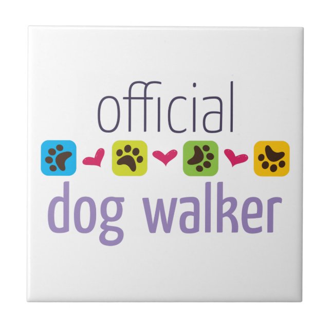 Official Dog Walker Tile (Front)