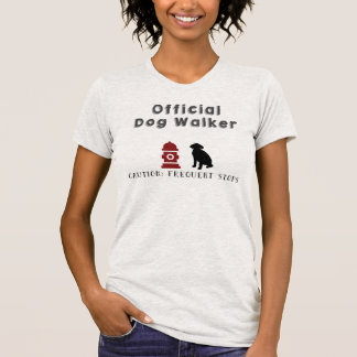 Official Dog Walker Tshirt
