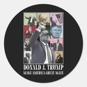 Official - Donald Trump Eras Classic Round Sticker