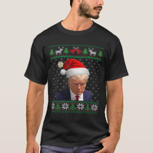 Official Donald Trump Mug Ugly Christmas T-Shirt