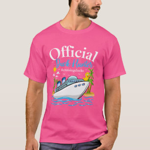Official Duck Hunter Rubber Duck Cruise Ship Cruis T-Shirt
