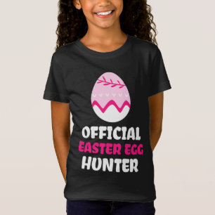 Official Easter Egg Hunter Hot Pink Kids Shirt