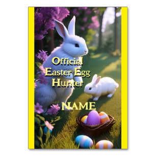 Official Easter Egg Hunter   Table Number