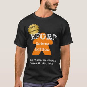 Official EFORP 2025 with Orange Meeple T-Shirt
