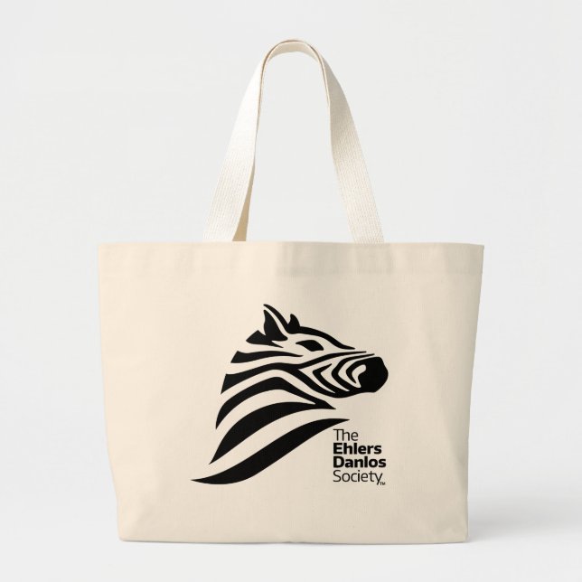 Official Ehlers-Danlos Society Canvas Tote (Front)