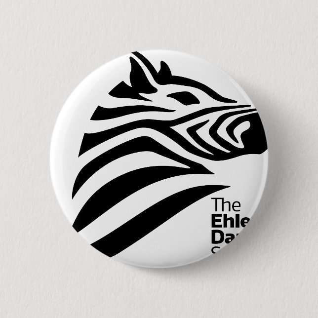 Official Ehlers-Danlos Society Logo 6 Cm Round Badge (Front)