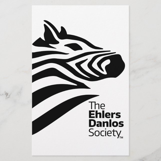 Official Ehlers-Danlos Society Logo Stationery (Front)
