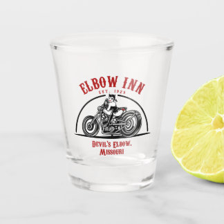 Official Elbow Inn® Biker Lucy Shot Glass