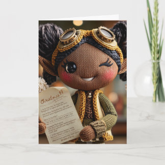  Official Elf Report  Holiday Card