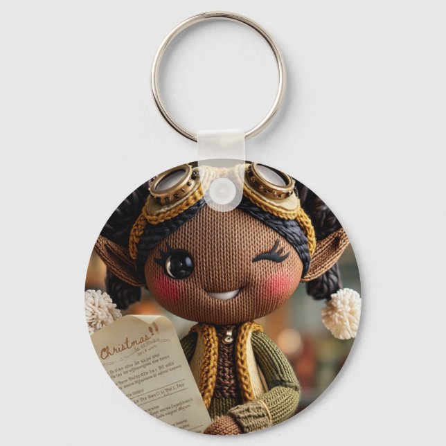  Official Elf Report  Key Ring (Front)