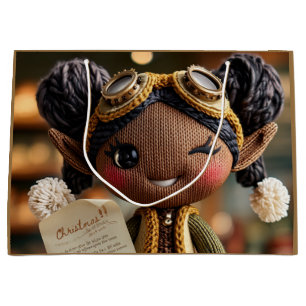  Official Elf Report  Large Gift Bag