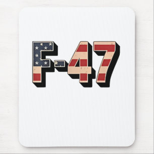 Official F47 Maga Fighter Jet F-47 Jet Fighter Air Mouse Mat