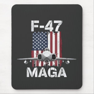 Official F47 Maga Fighter Jet F-47 Jet Fighter Air Mouse Mat