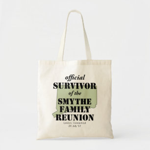 Official Family Reunion Survivor - Connecticut Tote Bag
