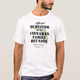 Official Family Reunion Survivor - Florida Green T-Shirt