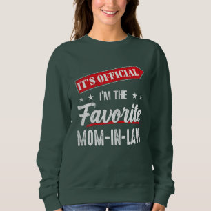 Official Favourite Mum-in-Law Sweatshirt