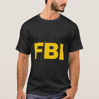 Official Federal Agent Apparel Fbi Blue Small T-Shirt