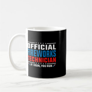 Official Fireworks Technician 4th Of July Pyro-tec Coffee Mug